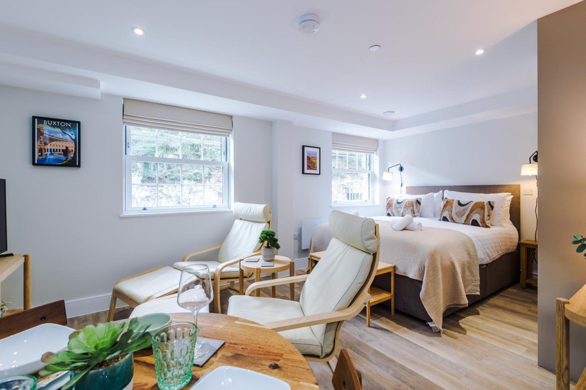 Ferienwohnung Rock Mill Stony Middleton Exterior foto