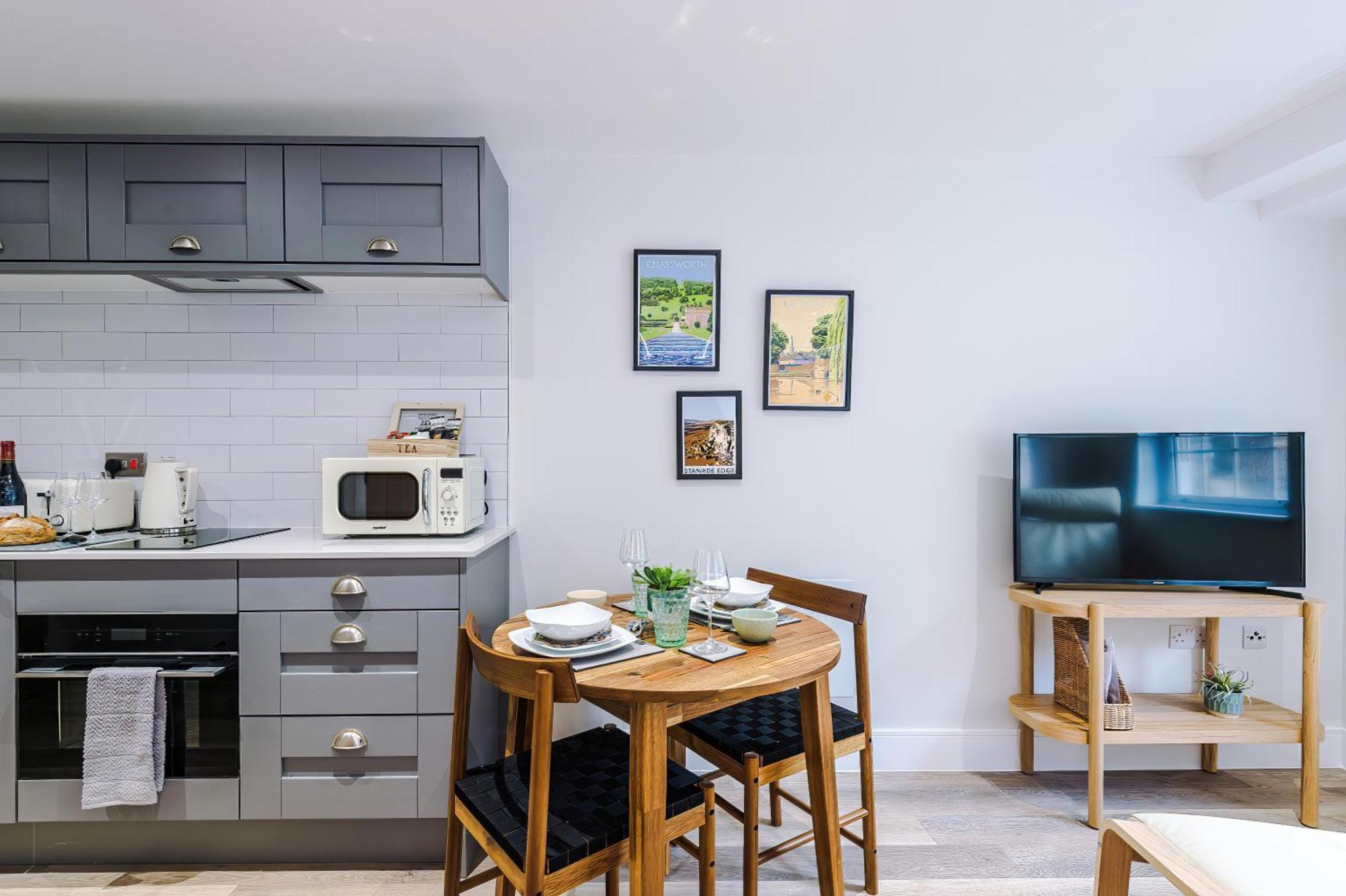 Ferienwohnung Rock Mill Stony Middleton Exterior foto