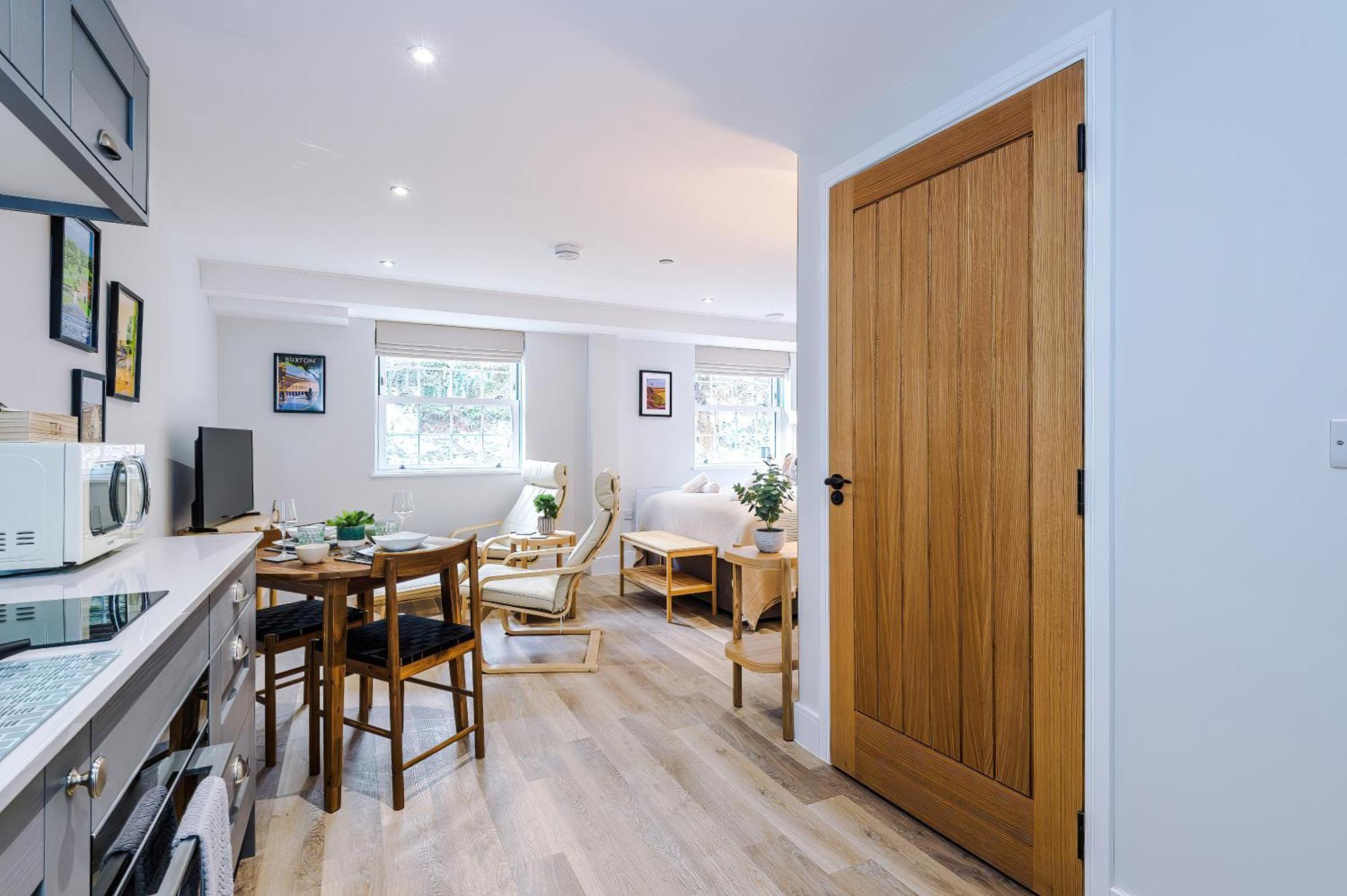 Ferienwohnung Rock Mill Stony Middleton Exterior foto