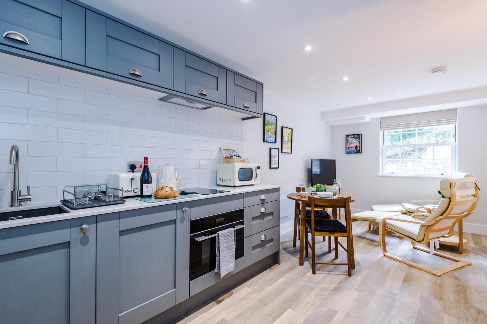 Ferienwohnung Rock Mill Stony Middleton Exterior foto
