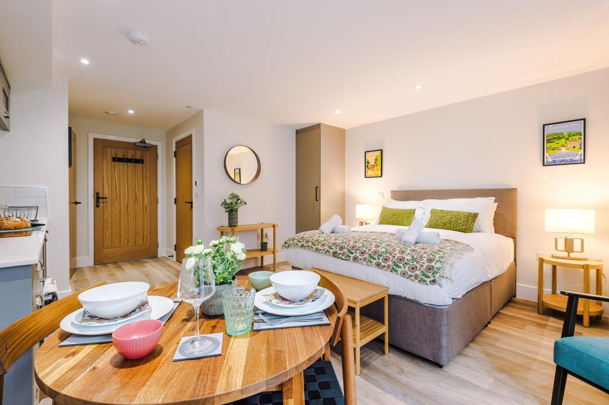 Ferienwohnung Rock Mill Stony Middleton Exterior foto